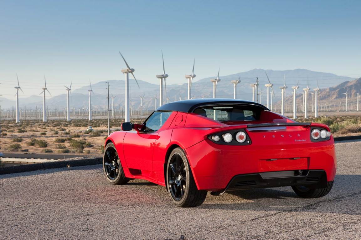 tesla roadser